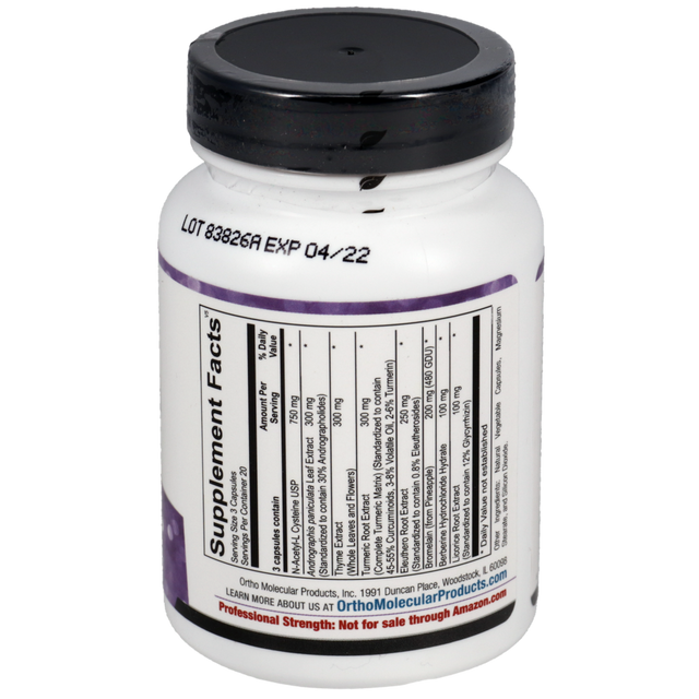 Ortho Molecular Products Sinatrol 60