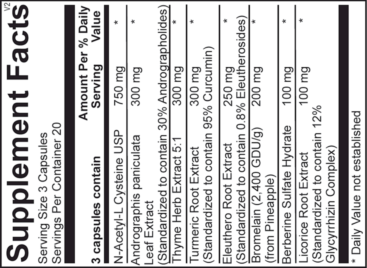 Ortho Molecular Products Sinatrol 60